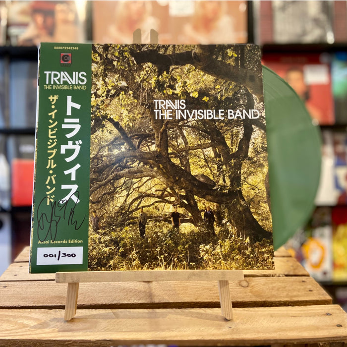Travis The Invisible Band Vinyl LP Forest Green Colour Assai Obi Edition 2021