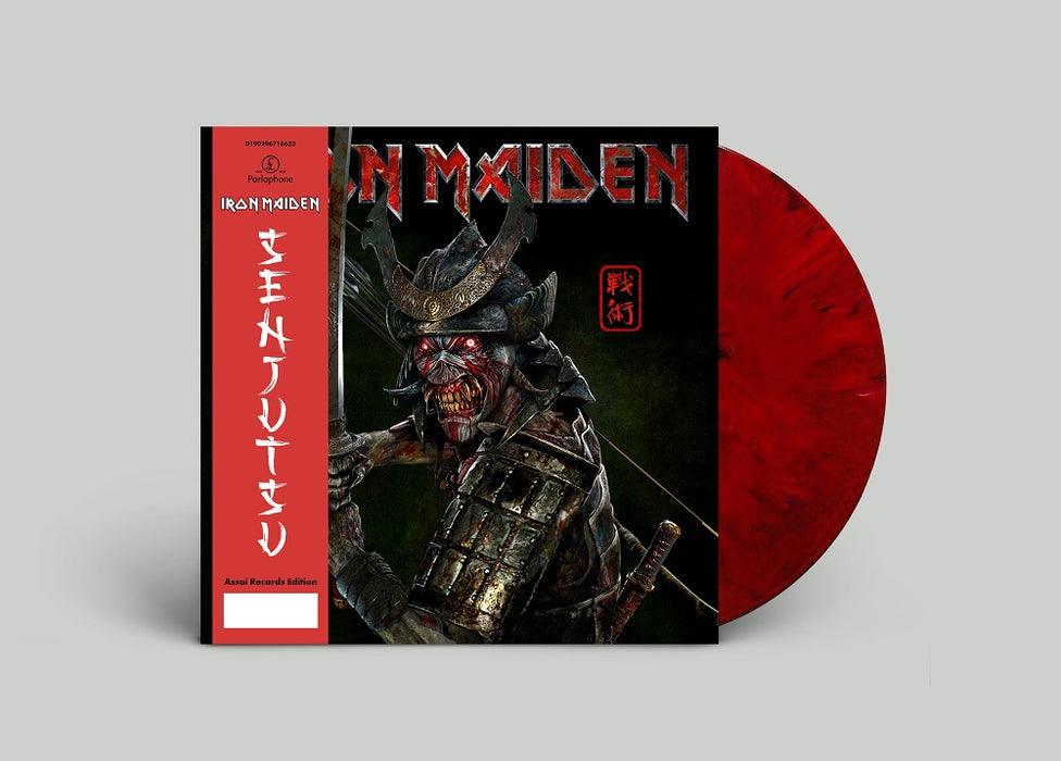 Iron Maiden Senjutsu Vinyl LP Red & Black Marble Colour Assai Edition 2021