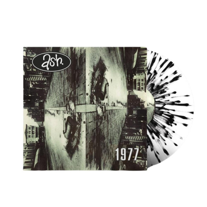 Ash 1977 Vinyl LP Black & White Exploded Splatter Colour Reissue 2022