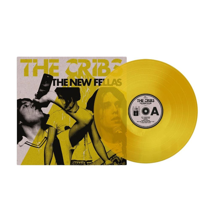 The Cribs The New Fellas Vinyl LP Transparent Yellow Colour 2022