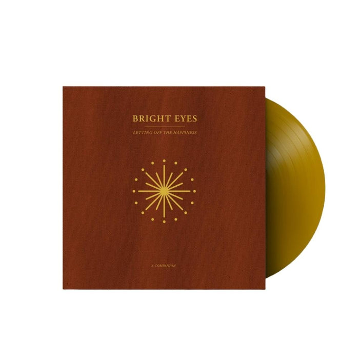 Bright Eyes Letting Off The Happiness: A Companion Vinyl LP Opaque Gold Colour 2022