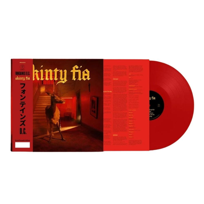 Fontaines DC Skinty Fia Vinyl LP Red Colour Assai Obi Edition 2022