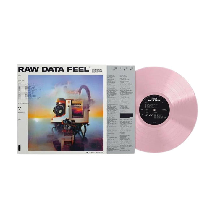 Everything Everything Raw Data Feel Vinyl LP Indies Pink Colour 2022