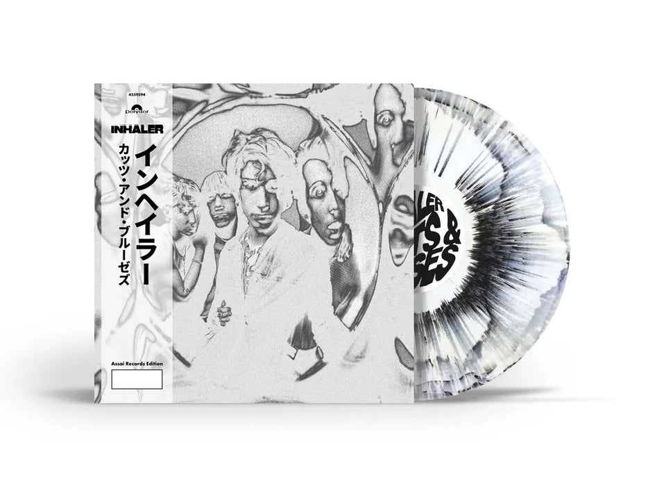 Inhaler Cuts & Bruises Vinyl LP White & Black Splatter Signed Assai Obi Edition 2023
