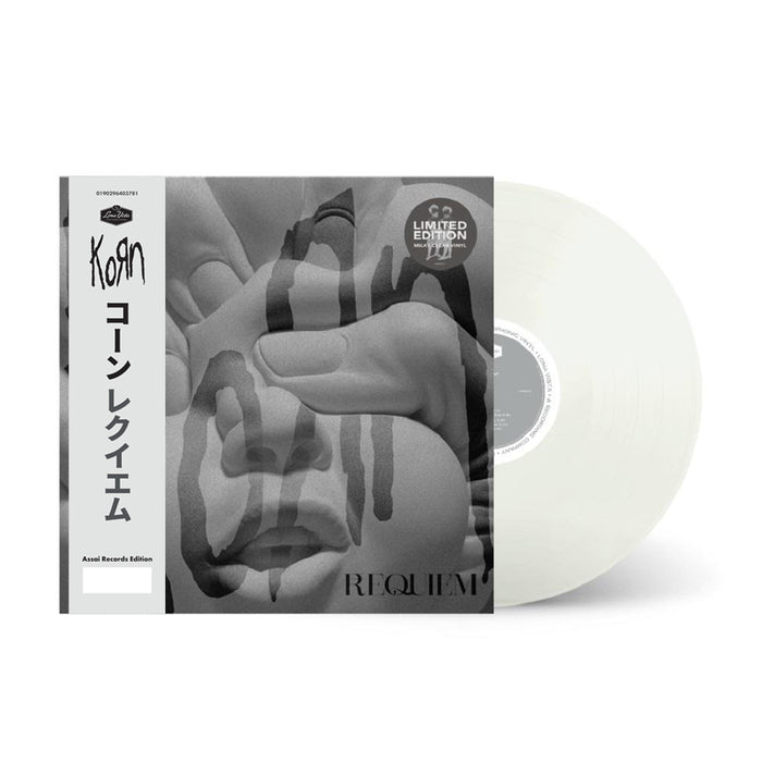 Korn Requiem Vinyl LP Milky Clear Colour Assai Obi Edition 2022