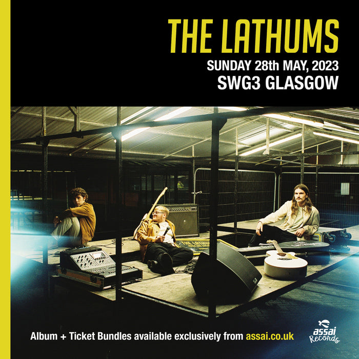 The Lathums 'From Nothing To A Little Bit More' Album + SWG3 Glasgow Ticket Bundle - 28th May 2023