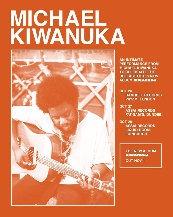Michael Kiwanuka KIWANUKA Album + DUNDEE Ticket Bundle - 27th October 2019