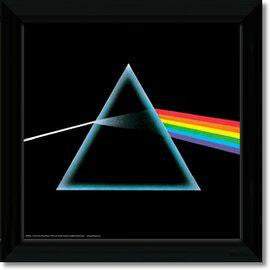 PINK FLOYD DARK SIDE OF THE MOON FRAMED REPLICA LP VINYL PRINT NEW 33RPM