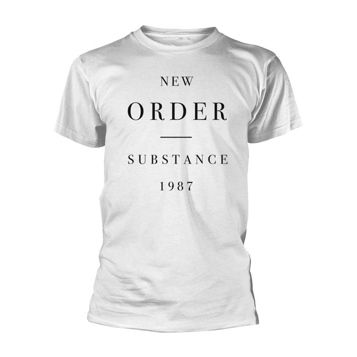 New Order Substance T-Shirt White Medium Mens New