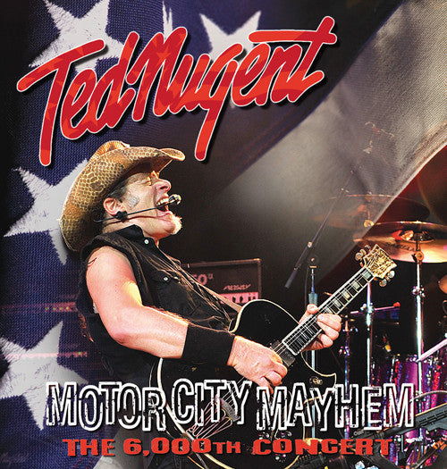 TED NUGENT MOTOR CITY MAYHEM THE 6000TH SHOW LP VINYL NEW 33RPM 2013