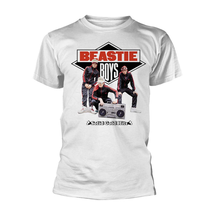 Beastie Boys Solid Gold Hits White Small Unisex T-Shirt