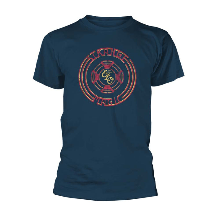 Electric Light Orchestra Strange Magic T Shirt Mens Navy Blue Small New