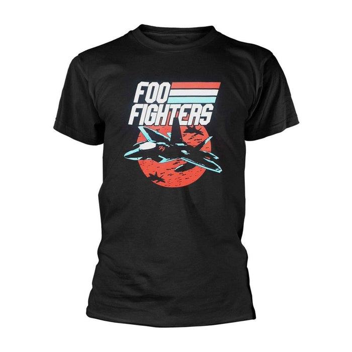 Foo Fighters Jet T-Shirt Black Large Mens New