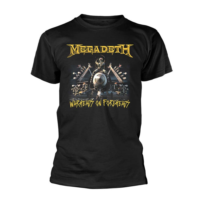 Megadeth Afterburn T Shirt Mens Black Small New