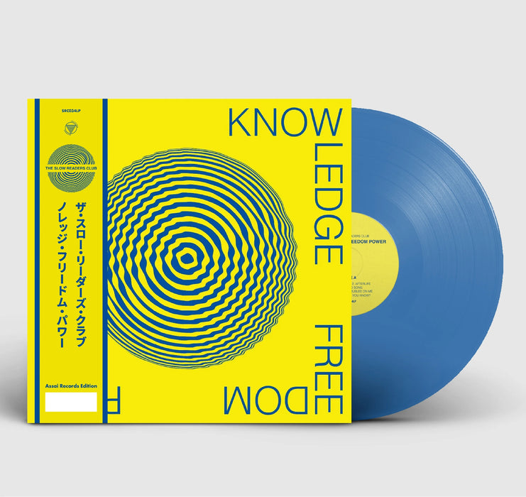 The Slow Readers Club Knowledge Freedom Power Vinyl LP Blue Colour Assai Obi V2 Edition 2023