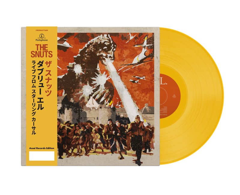 The Snuts W.L. (Live from Stirling Castle) Vinyl LP Orange Colour Assai Obi Edition 2021