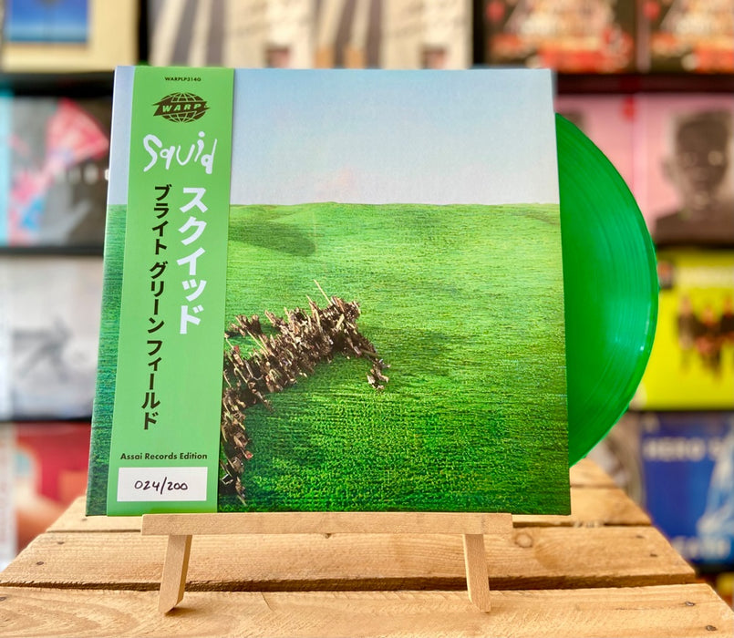 Squid Bright Green Field Vinyl LP Vinyl LP Assai Obi Edition 2021