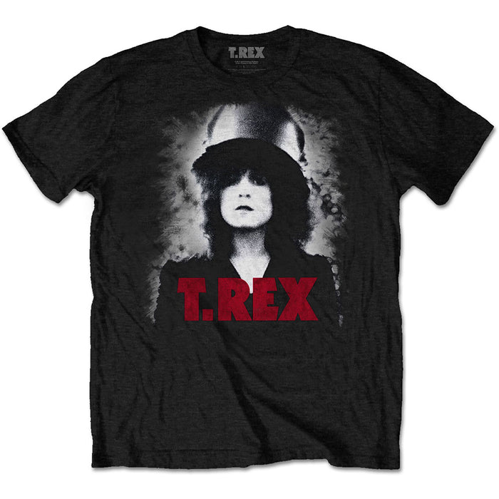 T-Rex Slider Black Large Unisex T-Shirt