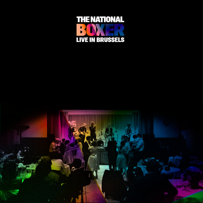 THE NATIONAL Boxer Live In Brussels LP Clear Vinyl RSD2018