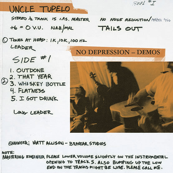 Uncle Tupelo No Depression Rarities Vinyl LP RSD 2018