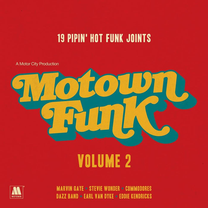 Motown Funk Vol. 2 Vinyl LP Transparent Yellow Colour 2018