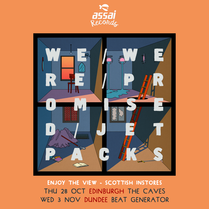 We Were Promised Jetpacks Album + EDINBURGH The Caves Ticket Bundle - 28th October 2021