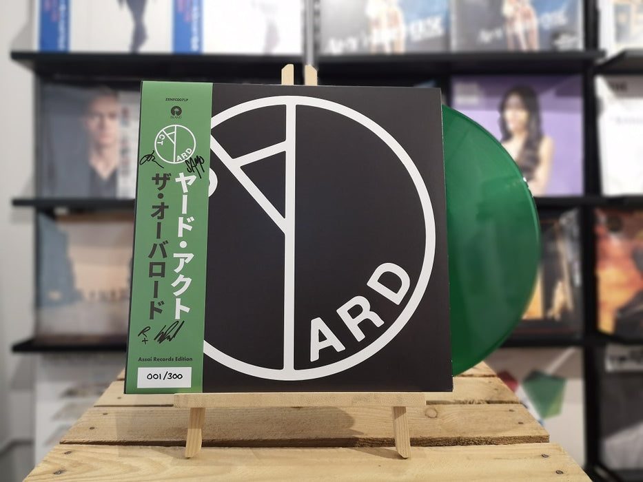 Yard Act The Overload Vinyl LP Indies Transparent Ghetto Lettuce Green Signed Assai Obi Edition 2022