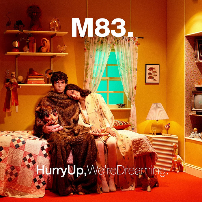 M83 Hurry Up, We're Dreaming Vinyl LP 10th Anniversary Orange Colour 2022