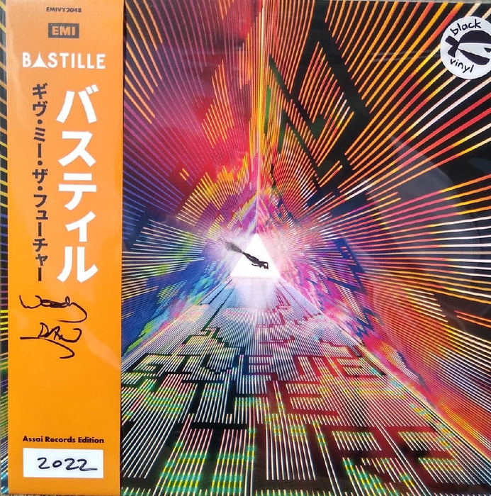 Bastille Give Me The Future Vinyl LP Signed Obi Edition Black 2022