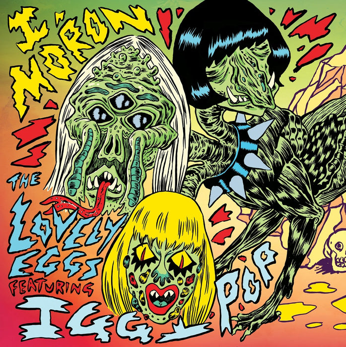 The Lovely Eggs I Moron 7" Vinyl Single Yellow Colour 2021