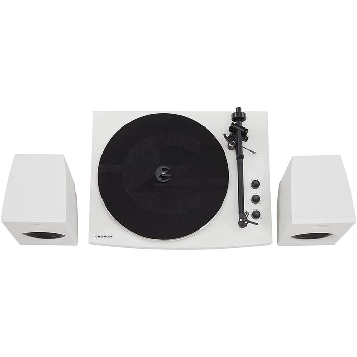 Crosley T150 Turntable White With Bluetooth (2022 Model)