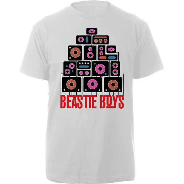 Beastie Boys Tape Unisex White T-Shirt XXL New