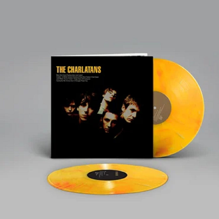 The Charlatans The Charlatans (Self Titled) Vinyl LP Marbled Yellow Colour 2021