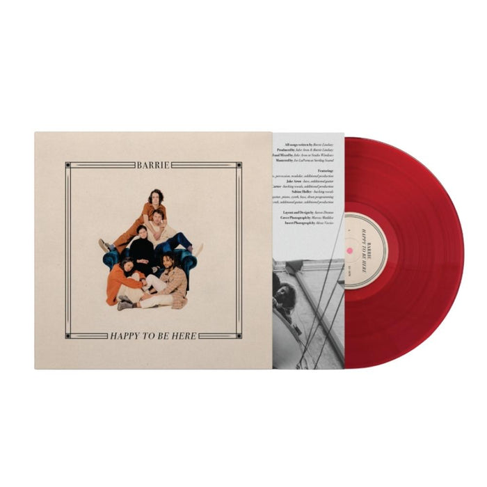 Barrie Happy To Be Here Vinyl LP Indies Red Colour 2019