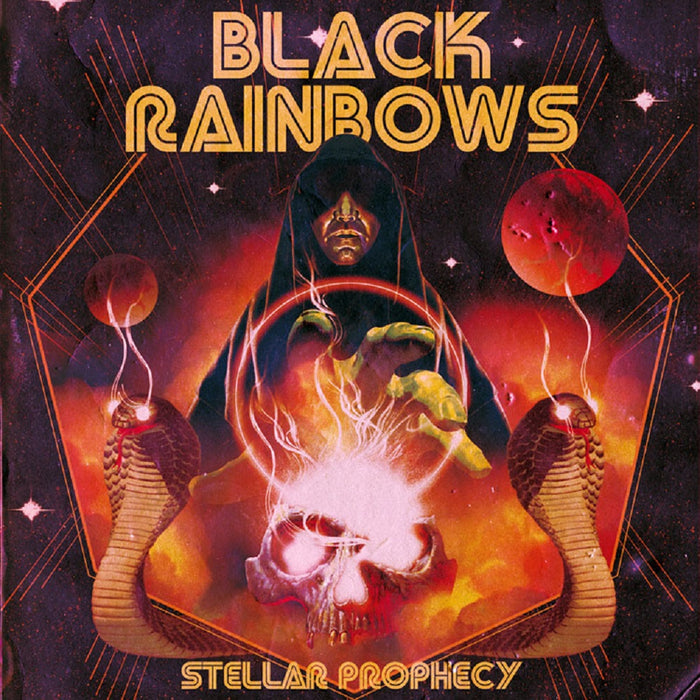 Black Rainbows Stellar Prophecy Vinyl LP Orange Colour 2016