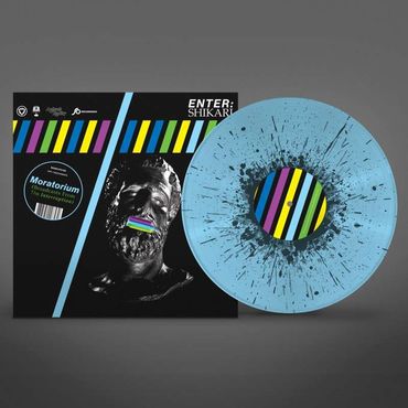 Enter Shikari Moratorium (Broadcasts From The Interruption) Vinyl LP Light Blue Colour with Black Heavy Splatter 2021