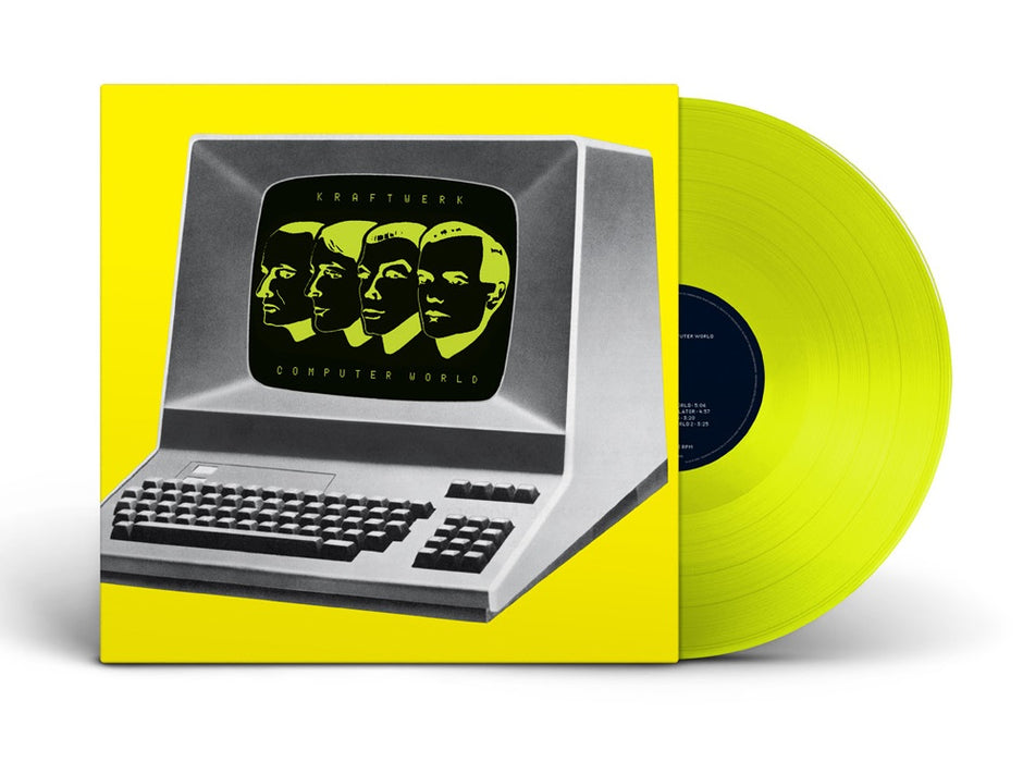Kraftwerk Computer World Vinyl LP Translucent Neon Yellow Colour English Version 2020