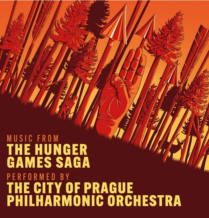 The City Of Prague Philharmonic Orchestra The Hunger Games Saga Vinyl LP 2022