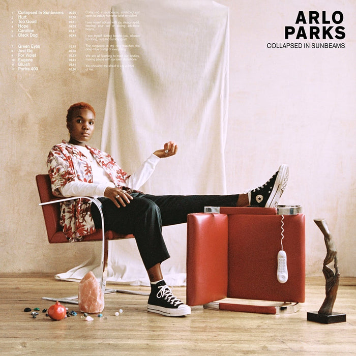 Arlo Parks Collapsed In Sunbeams Vinyl Red Colour Signed Insert LOVE RECORD STORES 2021