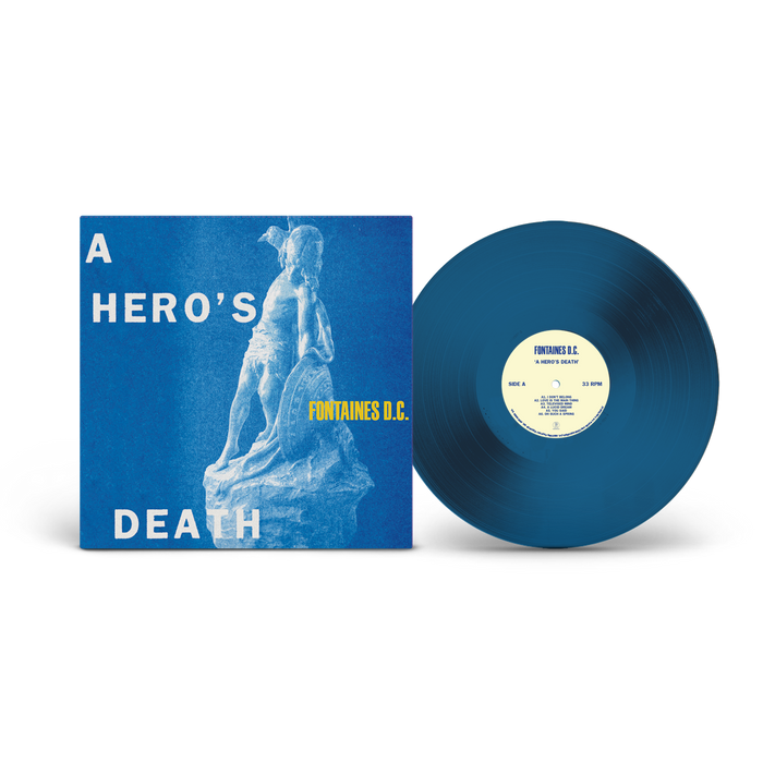 Fontaines DC A Hero's Death Vinyl LP Blue Colour 2020