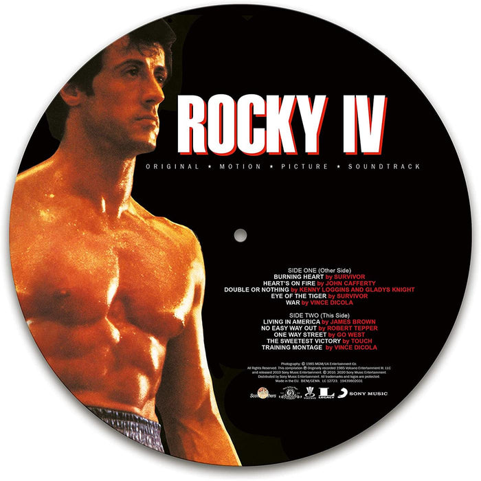Rocky IV Soundtrack Vinyl LP Picture Disc 2020