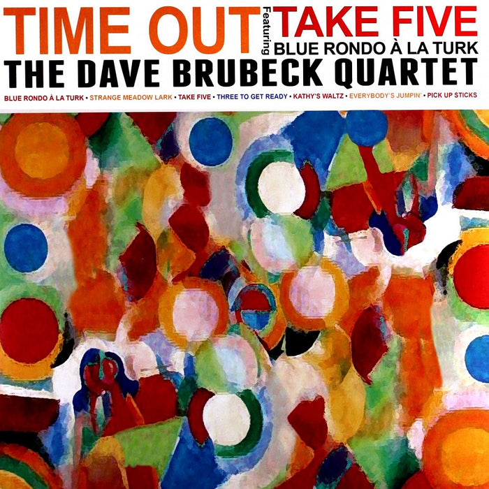 Dave Brubeck Quartet Take Five Vinyl LP Clear Colour 2011