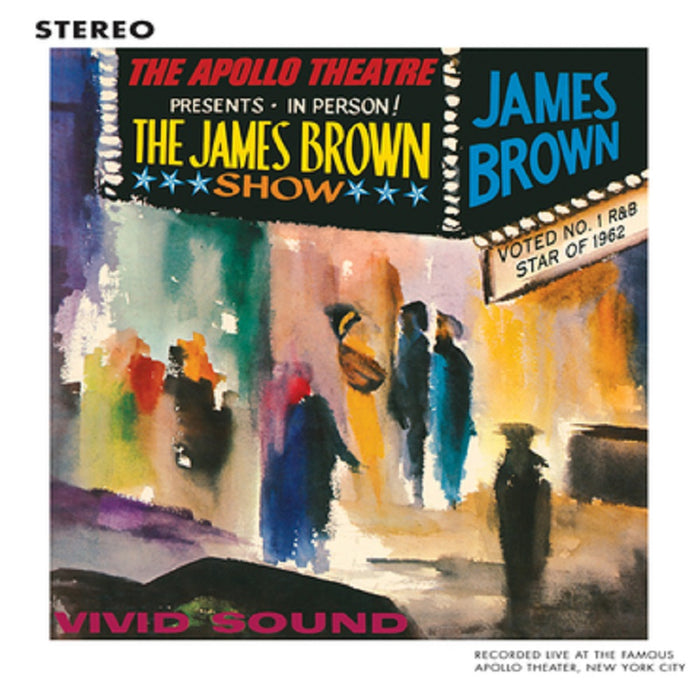 James Brown Live At The Apollo Vinyl LP Reissue 2017