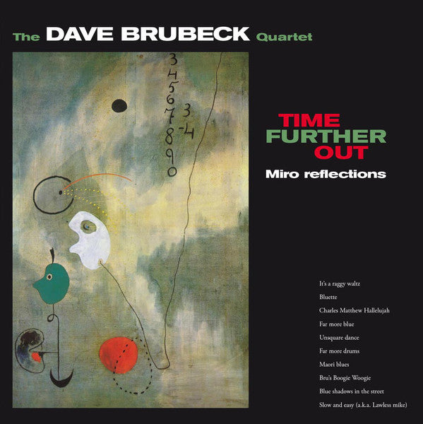 DAVE QUARTET BRUBECK TIME FURTHER OUT LP VINYL NEW 33RPM