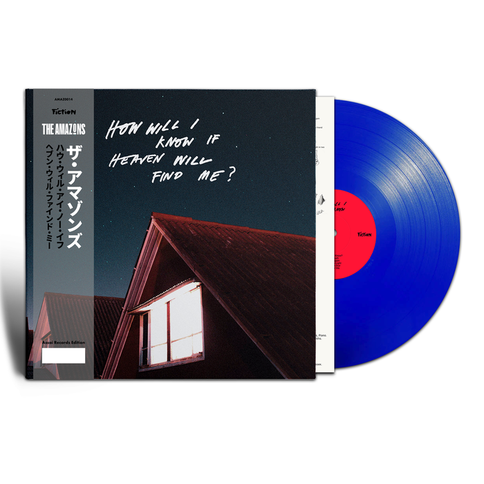 The Amazons How Will I Know If Heaven Will Find Me? Vinyl LP Signed Blue Colour Assai Obi Edition 2022