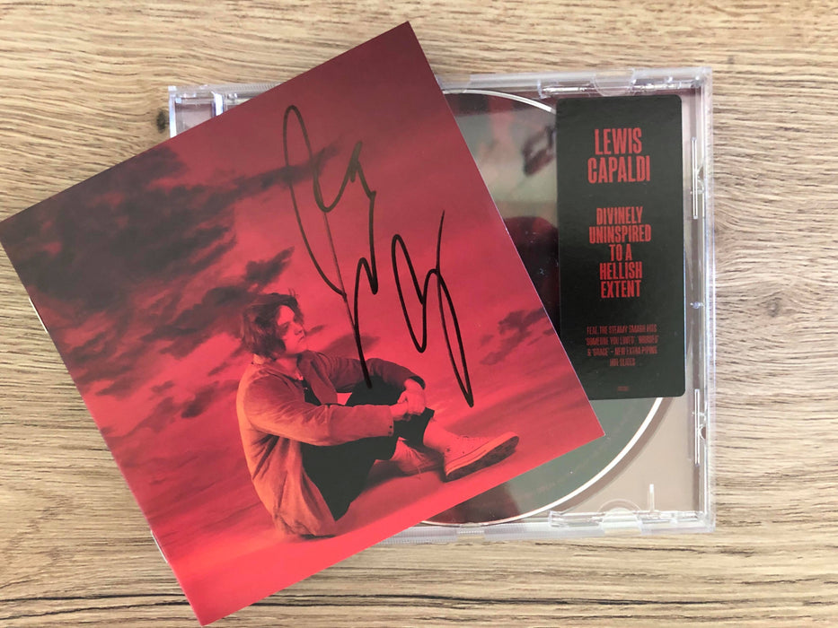 Lewis Capaldi Divinely Uninspired SIGNED CD New 2019
