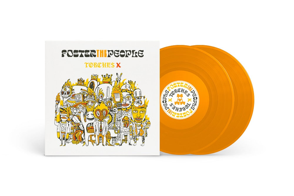 Foster The People Torches X Vinyl LP (Deluxe Edition) Orange Colour 2022