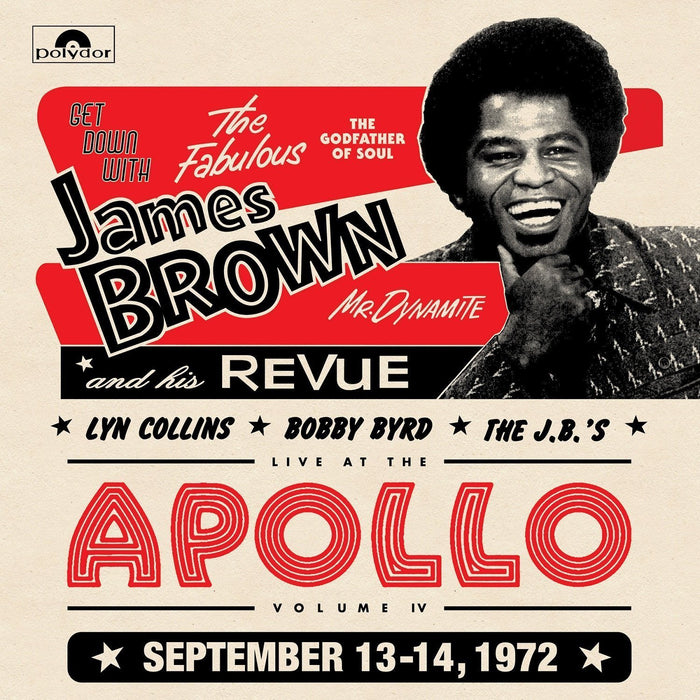 JAMES BROWN Live at the Apollo 1972 LP Vinyl NEW