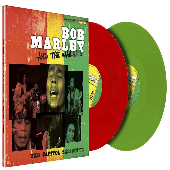 Bob Marley & The Wailers The Capitol Session 73 Vinyl LP Green and Red 2021