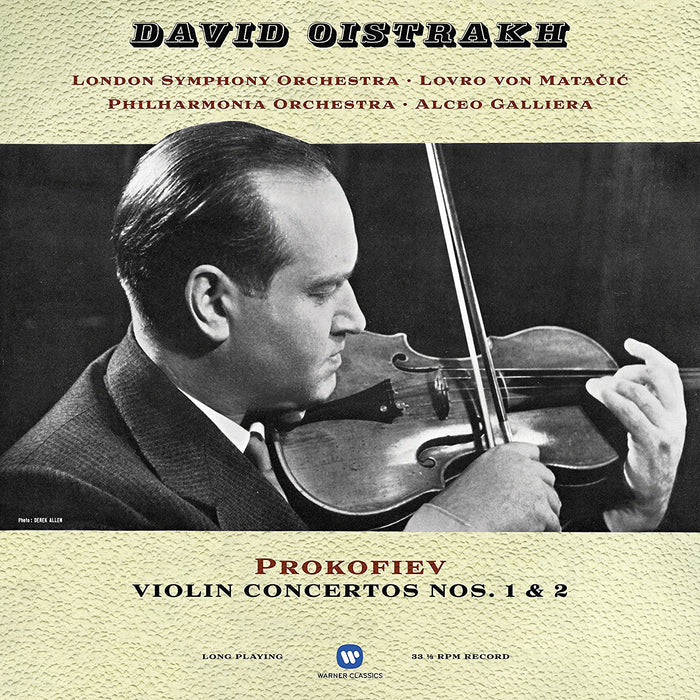 DAVID OISTRAKH Violin Concertos Nos. 1 & 2 Vinyl LP 2017